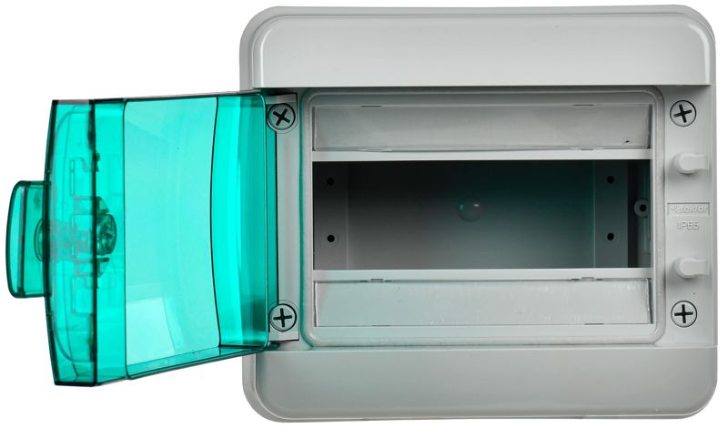  Корпус КМПн-8 TEKFOR IP65 зел. прозр. дверь пластик. IEK TF5-KP72-N-08-65-K03-K06 фото в каталоге от BTSprom.by