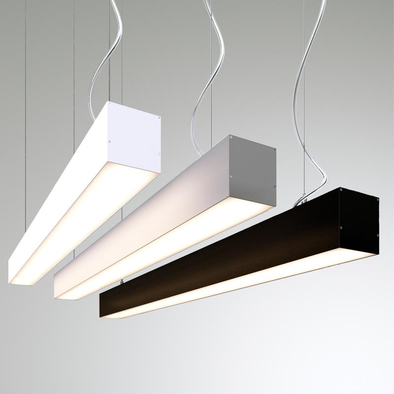 светильник светодиодный rve-pls7070-1460-p 78вт 4000к 1460х70х70мм линейный подвесной ral9006 муар сер. rvelektro rve00018637 от BTSprom.by