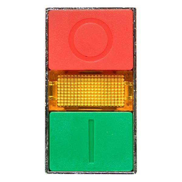  Кнопка LAY5-BW8465 "I-O" прямоугольная 230В NO+NC PROxima EKF pbn-bw8465 фото в каталоге от BTSprom.by