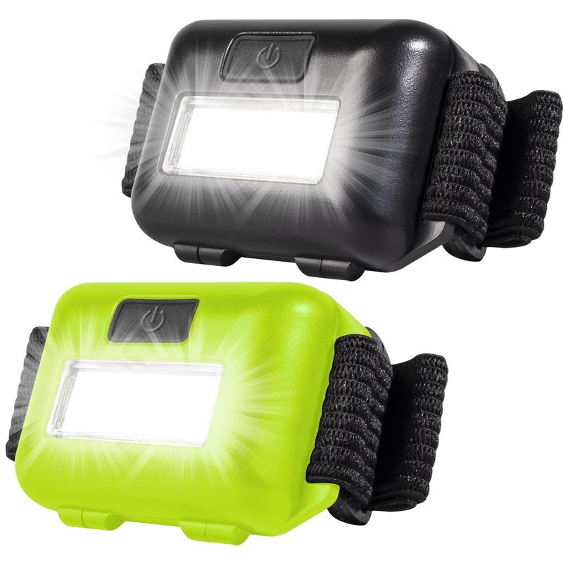 фонарь налобный h8-2хl1w 1вт сов 100лм (комплект 2х фонарей в блист.) 4режима:100%/50%/мигающий/sos (3хaaа в компл. не входит) фаzа 5041905 от BTSprom.by