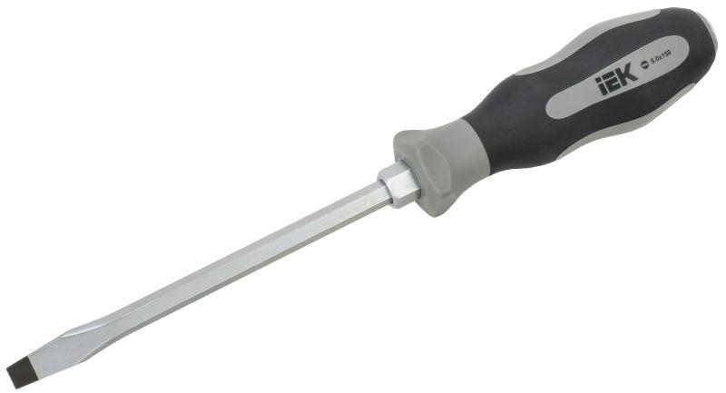 отвертка ударная sl8.0х150 т2 arma2l 5 iek a2l5-sc20-t2-sl-80-150 от BTSprom.by