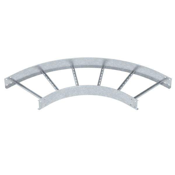 секция угловая 90град. лестничного лотка 110х500мм r=500мм obo 6217778 от BTSprom.by