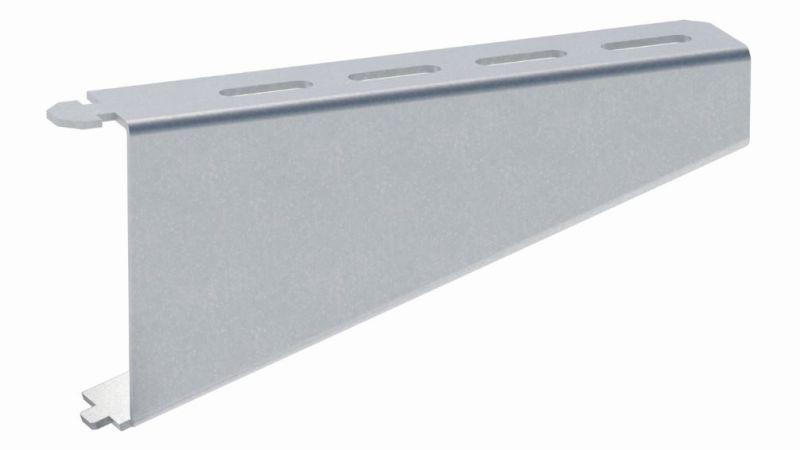 Кронштейн замковый осн.300 1.5мм сталь HDZ гор. оцинк. EKF kz300-HDZ от BTSprom.by