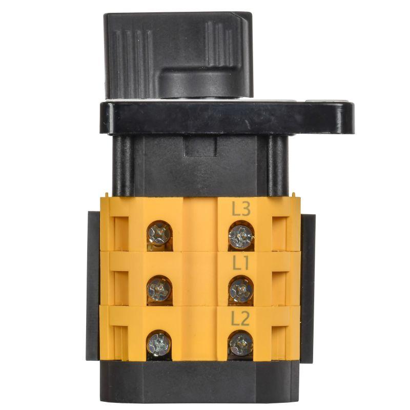  Переключатель кулачковый 10А (сх. 98) стандартная черн. рукоятка MASTER IEK MI-CS10-010-098-K02 фото в каталоге от BTSprom.by