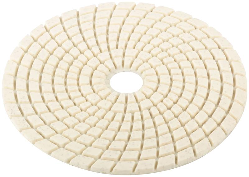  Круг шлифовальный алмазный гибкий АГШК (липучка) влажное шлифование 125мм Р 30 FIT 39880 фото в каталоге от BTSprom.by