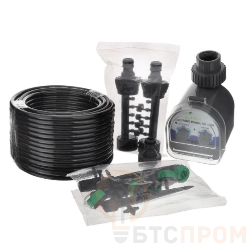 Набор для микрокапельного полива автоматич.2 (1/20) Green Apple Б0007550 фото в каталоге от BTSprom.by  Набор для микрокапельного полива автоматич.2 (1/20) Green Apple Б0007550 фото в каталоге от BTSprom.by