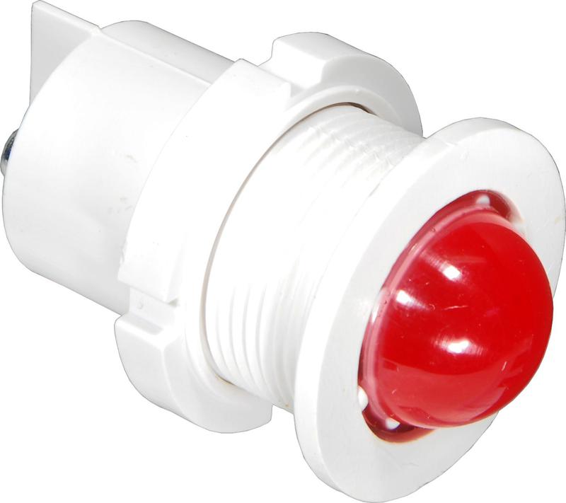 лампа светодиодная скл-11б-к-2-220(р) с порогом срабатывания 140в 220в 50гц/пост. диаметр посадочного отверстия 27мм ухл2.1 красн. реле и автоматика a8021-80073432 от BTSprom.by