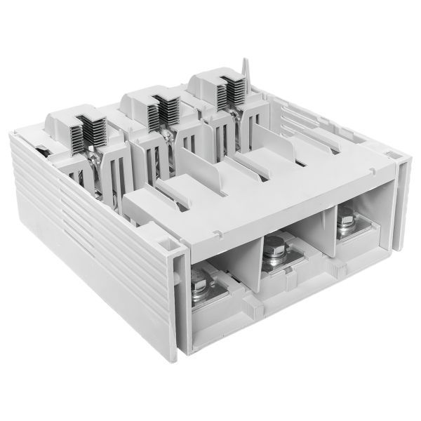  Выключатель-разъединитель УВРЭ v2 630А с доп. контактом (NO+NC) откидного типа под предохранители ППН (габ.3) EKF uvre2-630 фото в каталоге от BTSprom.by