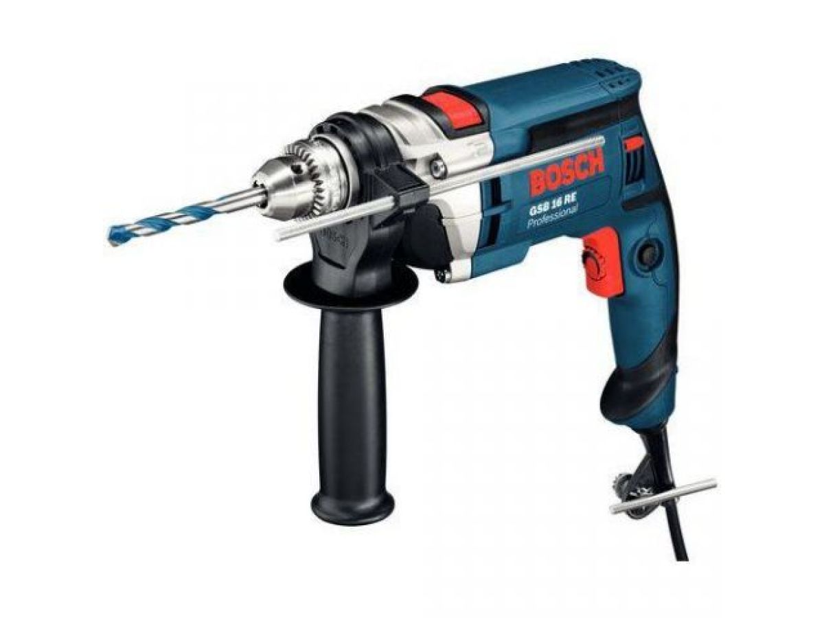 дрель ударная bosch gsb 16 re professional в чем. (750 вт, патрон бзп, 1 скор.) 060114e501 от BTSprom.by