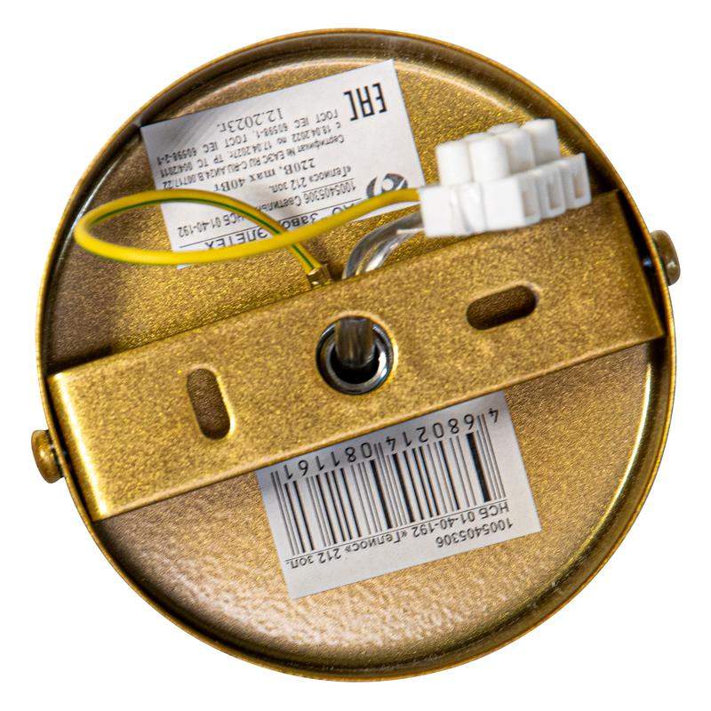  Светильник "Гелиос" 212 (плафон 8729) НСБ 01-40-192 Е14 [ИМ] подвесной зол. Элетех 1005405306 фото в каталоге от BTSprom.by