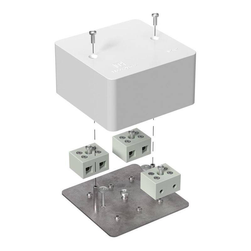 коробка огнестойкая для кабель-канала 40-0460-fr10.0-6 е15-е120 85х85х45 промрукав 40-0460-fr10.0-6 от BTSprom.by