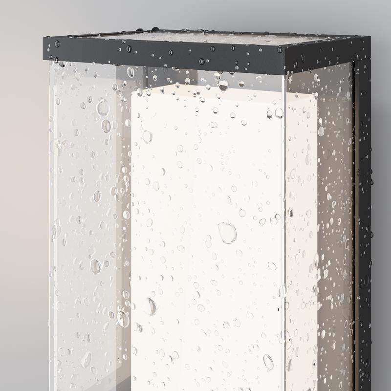  Светильник Baker Street 10Вт 3000К IP65 бра настен. Maytoni O021WL-L10B4K фото в каталоге от BTSprom.by