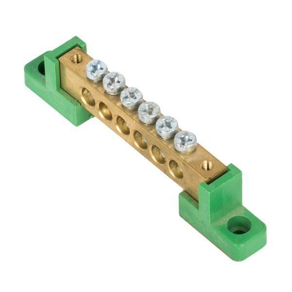 шина нулевая pe 8х12 6 отвер. латунь с контактной пластиной 2 зел. угловых изолятора proxima ekf sn0-125-06-2-pe от BTSprom.by шина нулевая pe 8х12 6 отвер. латунь с контактной пластиной 2 зел. угловых изолятора proxima ekf sn0-125-06-2-pe от BTSprom.by