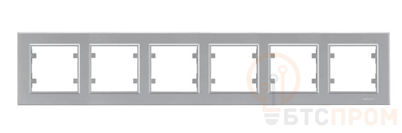 Рамка 6-м Karea горизонт. серебр. Makel 56065706 фото в каталоге от BTSprom.by  Рамка 6-м Karea горизонт. серебр. Makel 56065706 фото в каталоге от BTSprom.by
