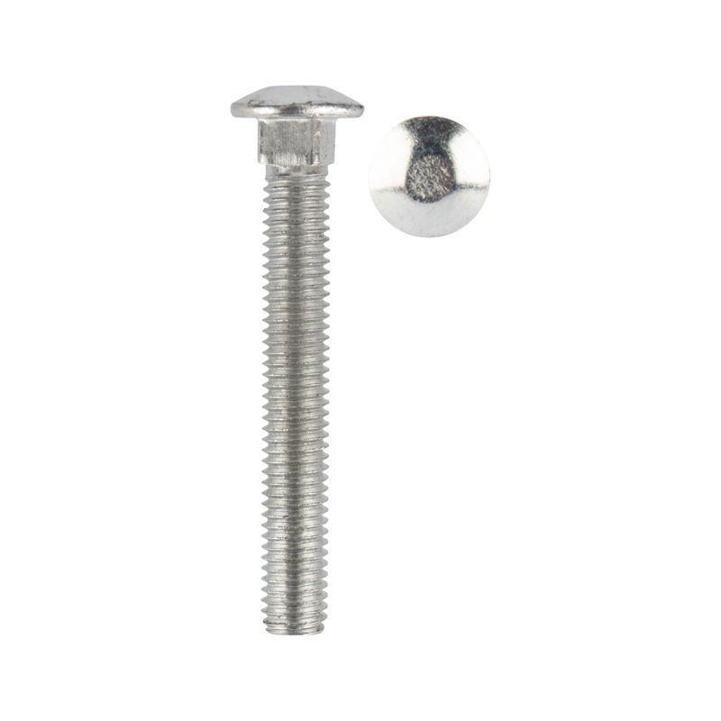  Болт мебельный DIN 603 8х50 (уп.4шт) Kranz 1301-0850-4 фото в каталоге от BTSprom.by