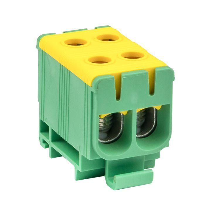 клемма силовая вводная двойн. ксв 16-50кв.мм желт./зел. ekf plc-kvs2-16-50-y-green от BTSprom.by