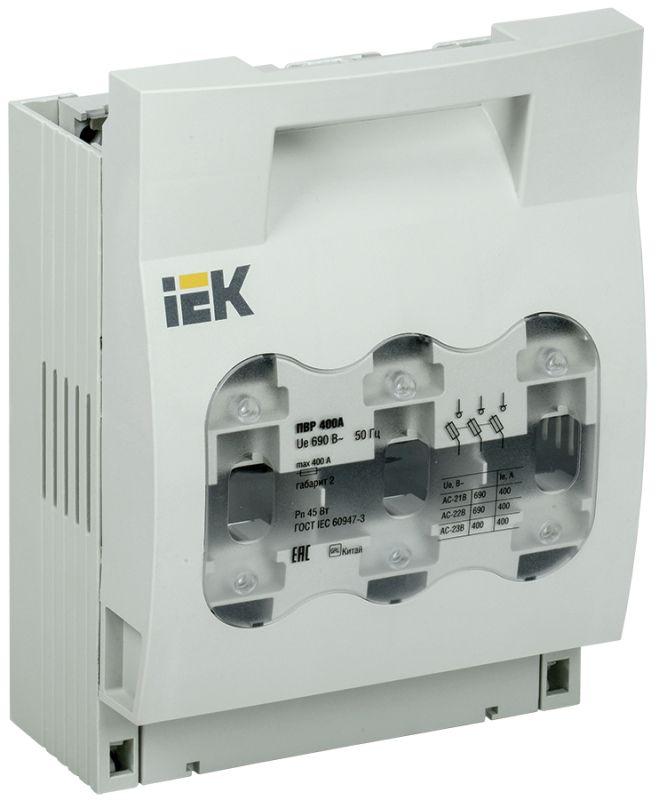 выключатель-разъединитель-предохранитель 400а karat iek srp-30-3-400 от BTSprom.by