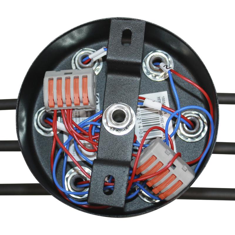  Светильник "Фрейм" 161 черн. НПБ 01-6х60-105 Е27 ИУ Элетех 1005404276 фото в каталоге от BTSprom.by