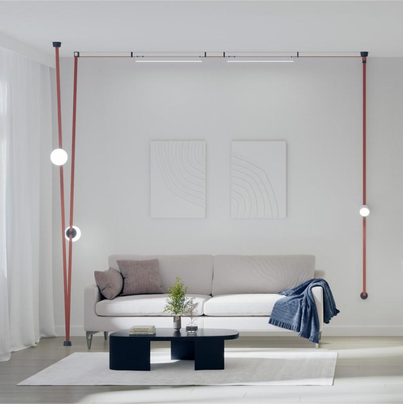  Светильник для трека-ремня Belty Linear 24Вт 3000К IP20 48В DC 642х40х45мм RA90 120град. со светодиодом алюм. бел. DENKIRS 760244 фото в каталоге от BTSprom.by