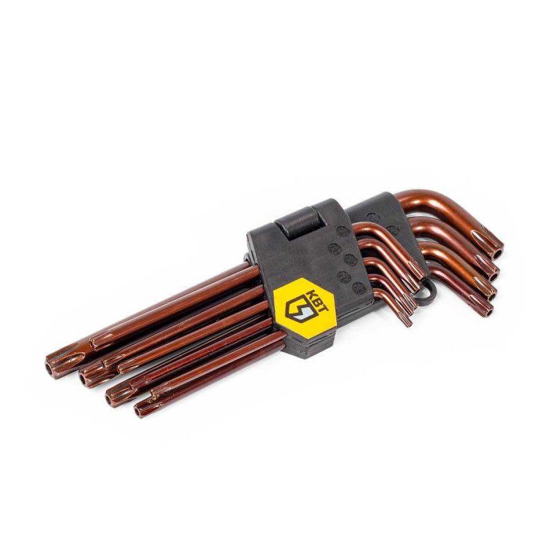  Набор ключей TORX КТ-9s (Т10-Т50) КВТ 82178 фото в каталоге от BTSprom.by