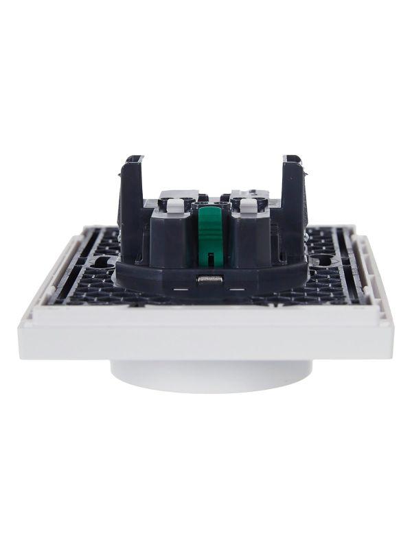  Розетка 2-м СП FORTE&PIANO FP224 16А с заземл. без защ. шторок безвинт. крепл. бел. IEK FP-R21-16-1-K01 фото в каталоге от BTSprom.by