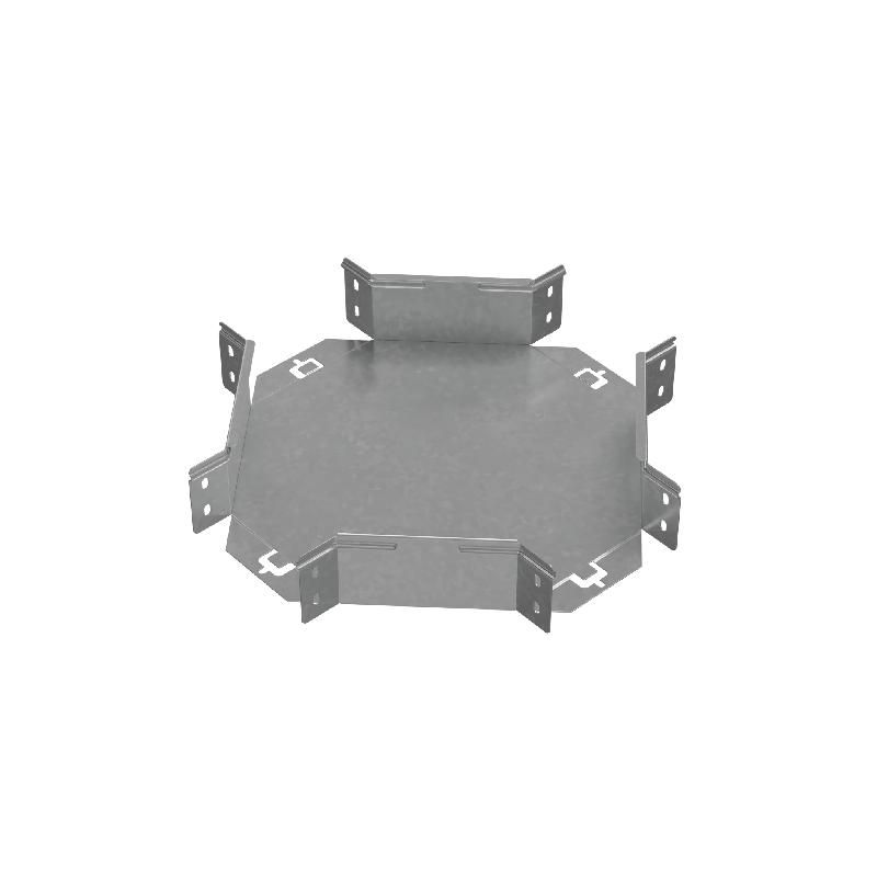 Ответвитель для лотка Х-образ. 150х80 "ПЛЮС" XDplus80-150 INOX304 КМ PL5731 от BTSprom.by
