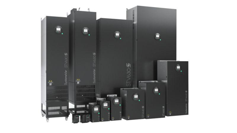  Преобразователь частоты STV630 90кВт 400В ЭМС С3 + встр. DC реактор + LCD панель оператора SE STV630D90N4L1 фото в каталоге от BTSprom.by