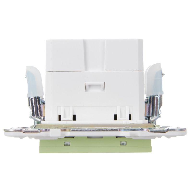  Розетка USB A+C 3.1А SKANDY SK-R14G мятный IEK SK-U22-D31-K06 фото в каталоге от BTSprom.by