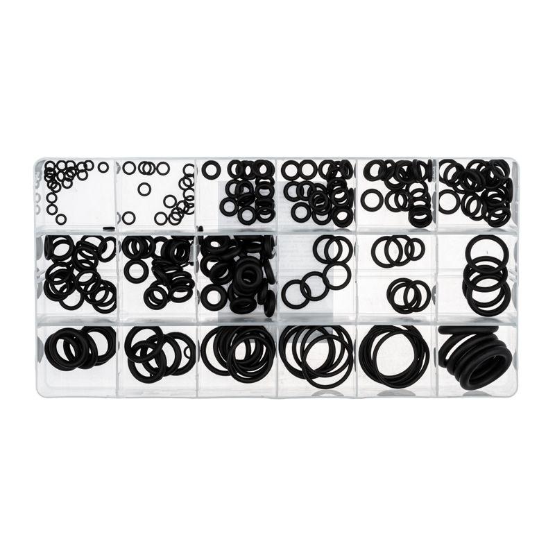  Набор резиновых уплотнительных колец 3-22мм (225шт/уп) Kranz KR-01-3101-17 фото в каталоге от BTSprom.by