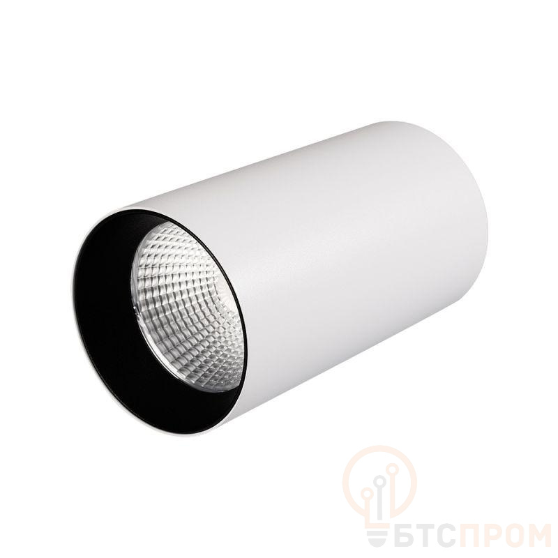 Светильник светодиодный накладной SP-POLO-R85-1-15W Warm White 40deg (White Black Ring) IP20 металл Arlight 022940 фото в каталоге от BTSprom.by  Светильник светодиодный накладной SP-POLO-R85-1-15W Warm White 40deg (White Black Ring) IP20 металл Arlight 022940 фото в каталоге от BTSprom.by