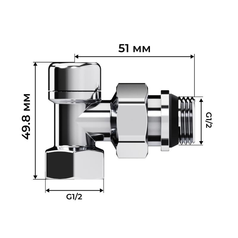  Набор термостатический осевой Design 1/2дюйм М30х1.5 хром Royal Thermo НС-1640374 фото в каталоге от BTSprom.by