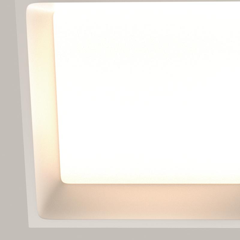  Светильник Okno 24Вт 3000-4000-6000К IP44 100град. встраив. Maytoni DL056-24Вт3-4-6K-W фото в каталоге от BTSprom.by