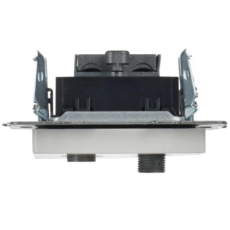  Розетка телевизионная TV/SAT 2-м Brite РТВ/РСп12-БрБ бел. IEK BR-AF20-O-K01 фото в каталоге от BTSprom.by