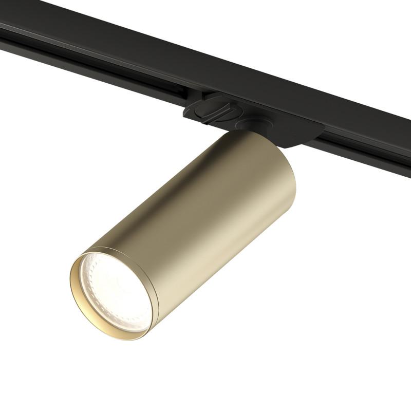 светильник трековый ip20 15вт gu10 матов. зол. с черн. алюм. denkirs dk6202-bg от BTSprom.by