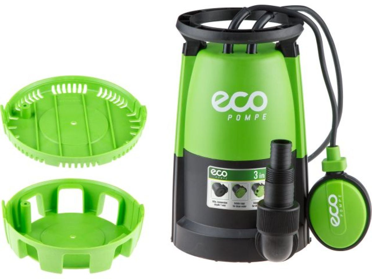 насос погружной 3-в-1 eco dp-916i (900 вт, 17500 л/ч, 8,5 м) ec4210-2 от BTSprom.by
