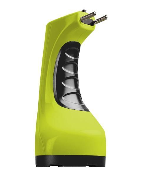 фонарь аккумуляторный ручной accuf2-l3w-gn smd 3вт 125лм ip20 2 режима: яркий/эконом аккум. 0.9а.ч выдвижная вилка индикатор зарядки ремешок зел. фаzа 2857118 от BTSprom.by