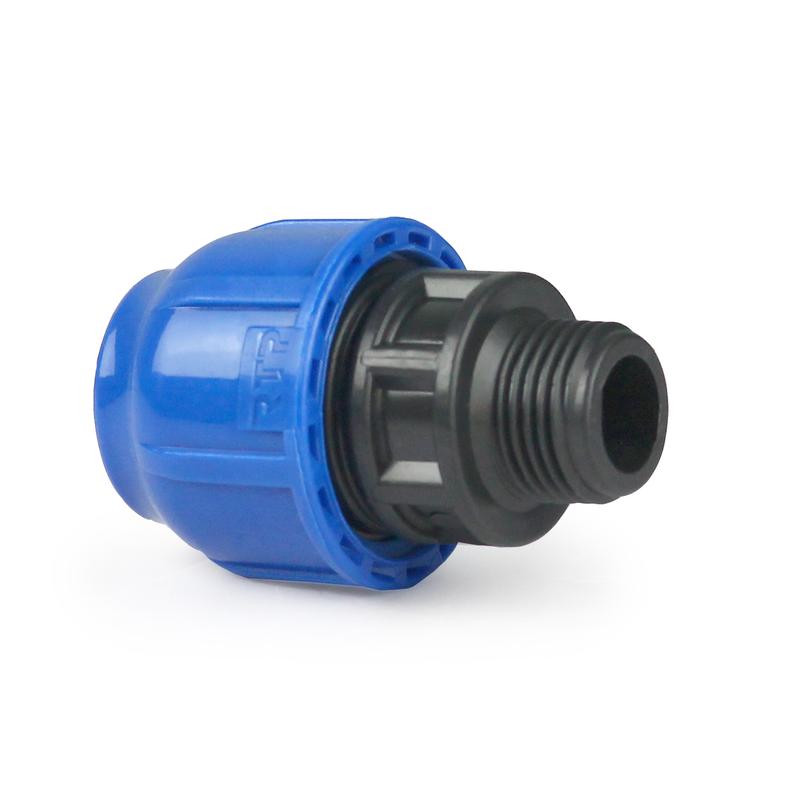 муфта компрессионная наружн. резьба pn16 d40х1 1/4дюйм для пэ труб rtp 11511 от BTSprom.by