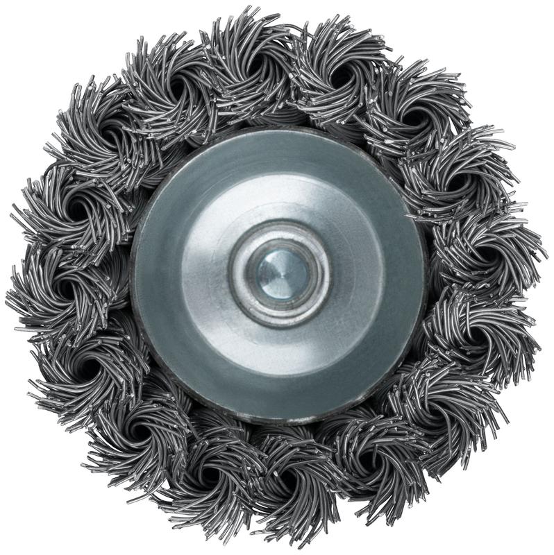  Корщетка-чашка со штифтом стальная витая проволока 70мм FIT 38595 фото в каталоге от BTSprom.by