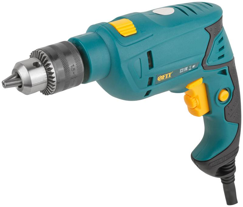  Дрель ударная 500Вт 0-2900об/мин КлП 10мм FIT 80050 фото в каталоге от BTSprom.by