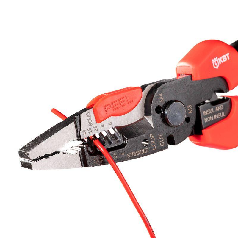  Пассатижи-мультитул 215мм ПРОФИ КВТ 101597 фото в каталоге от BTSprom.by