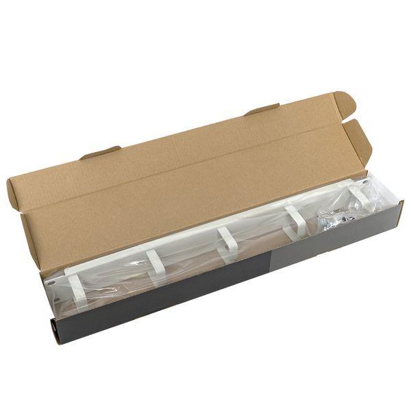  Органайзер кабельный TERACOM PRO 1U 5 колец сер. EKF TRP-1CO-5R-M-GR фото в каталоге от BTSprom.by