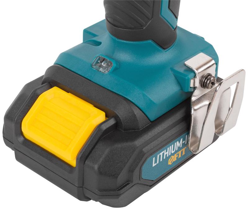  Дрель-шуруповерт аккумуляторная 14.4В 0-450/1550об/мин 23Нм 2 (Li-Ion) 1.3А.ч FIT 80198 фото в каталоге от BTSprom.by