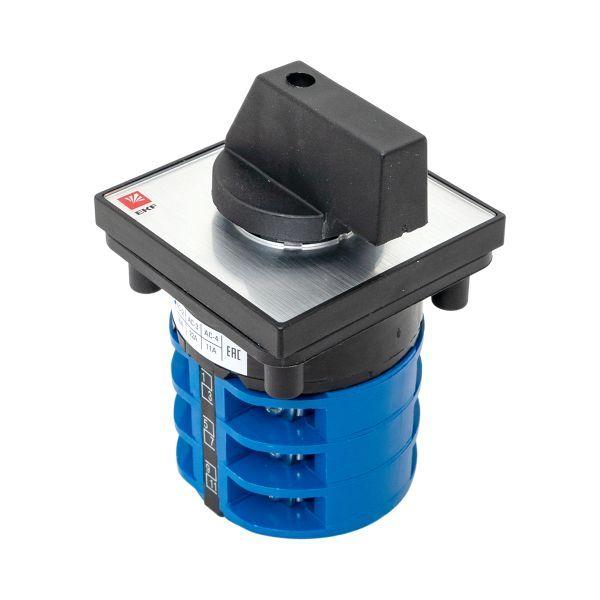  Переключатель кулачковый ПК-1-53 3П 32А "1-2" EKF pk-1-53-32 фото в каталоге от BTSprom.by