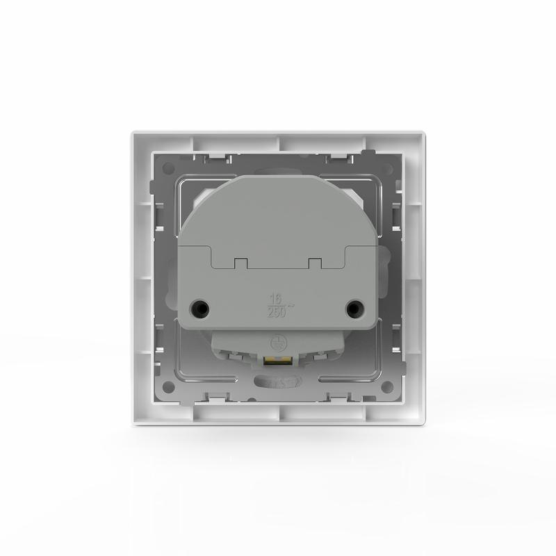  Розетка 1-м СП Pixel IP20 с заземл. с 2-мя заряд. устр. USB тип A+A механизм бел. TOKOV ELECTRIC TKE-PX-R1U2A-C01 фото в каталоге от BTSprom.by