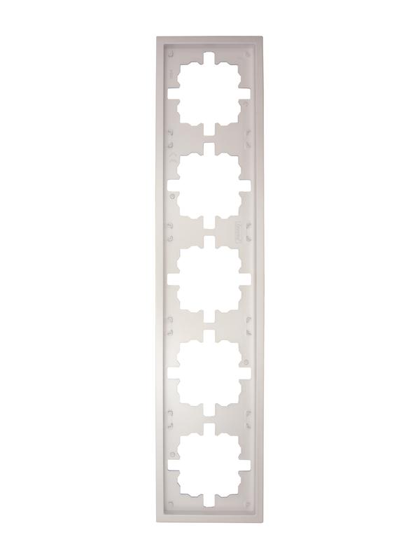 рамка 5-м zima универс. бел. искра матов. lezard 704-1400-150 от BTSprom.by