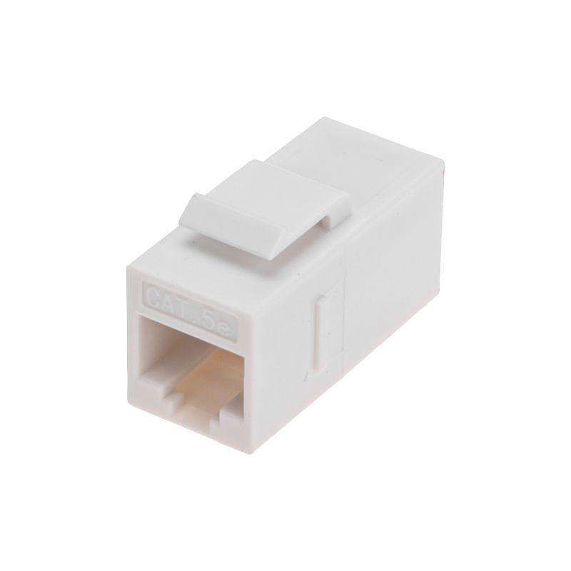 адаптер проходной keystone jack rj-45(8p8c) utp кат.5e pro rexant 02-0101 от BTSprom.by