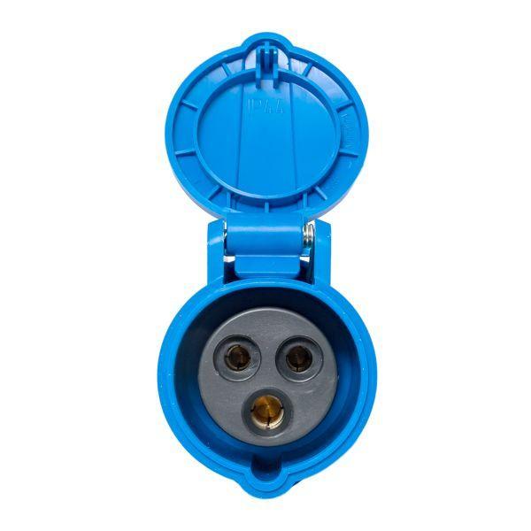  Розетка переносная 213 2Р+РЕ 16А 220В IP44 PROxima EKF ps-213-16-220-PRO фото в каталоге от BTSprom.by