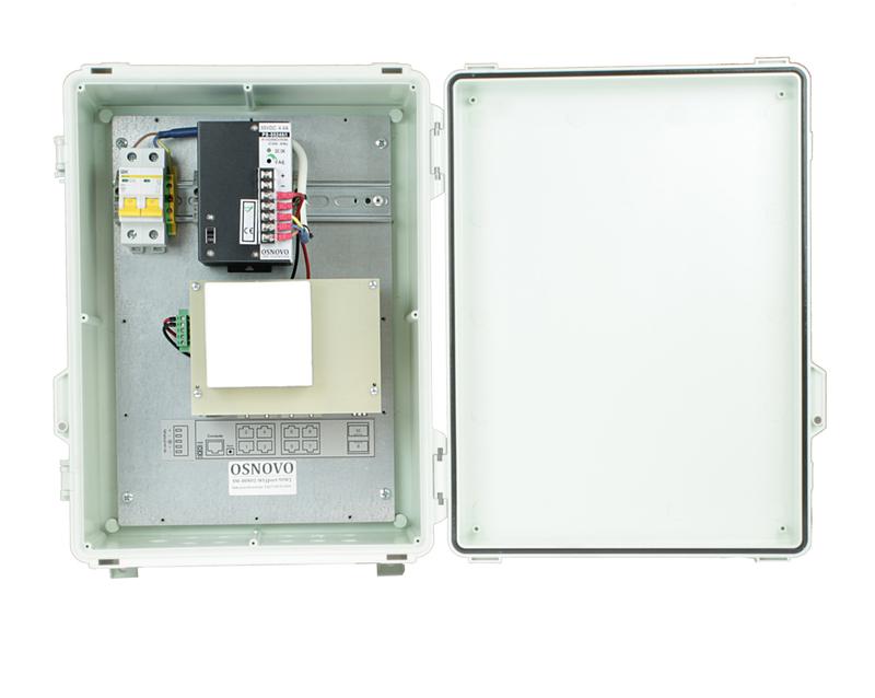 коммутатор уличный управляемый (l2+) poe sw-80802-wl(port 90вт) на 10 портов osnovo 14000 от BTSprom.by