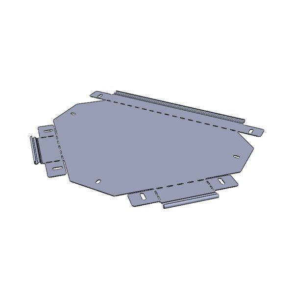 Ответвитель Т-образ. 80x100мм плоский EKF t8010007-FL от BTSprom.by