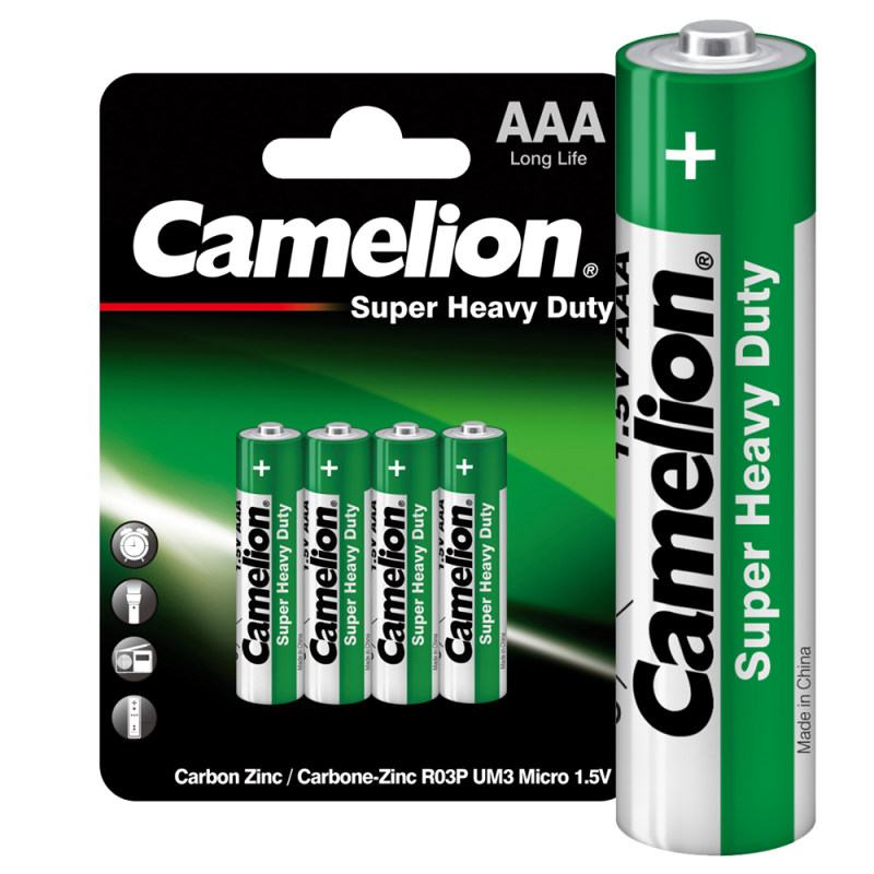 элемент питания солевой aaa/r03 bl-4 (блист.4шт) camelion 1668 от BTSprom.by